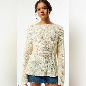 Pacsun “Your Favorite” Chunky Open Knit Sweater